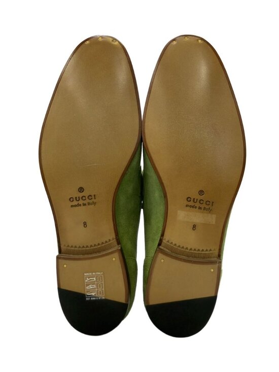 Gucci Suede Bit Loafers 8